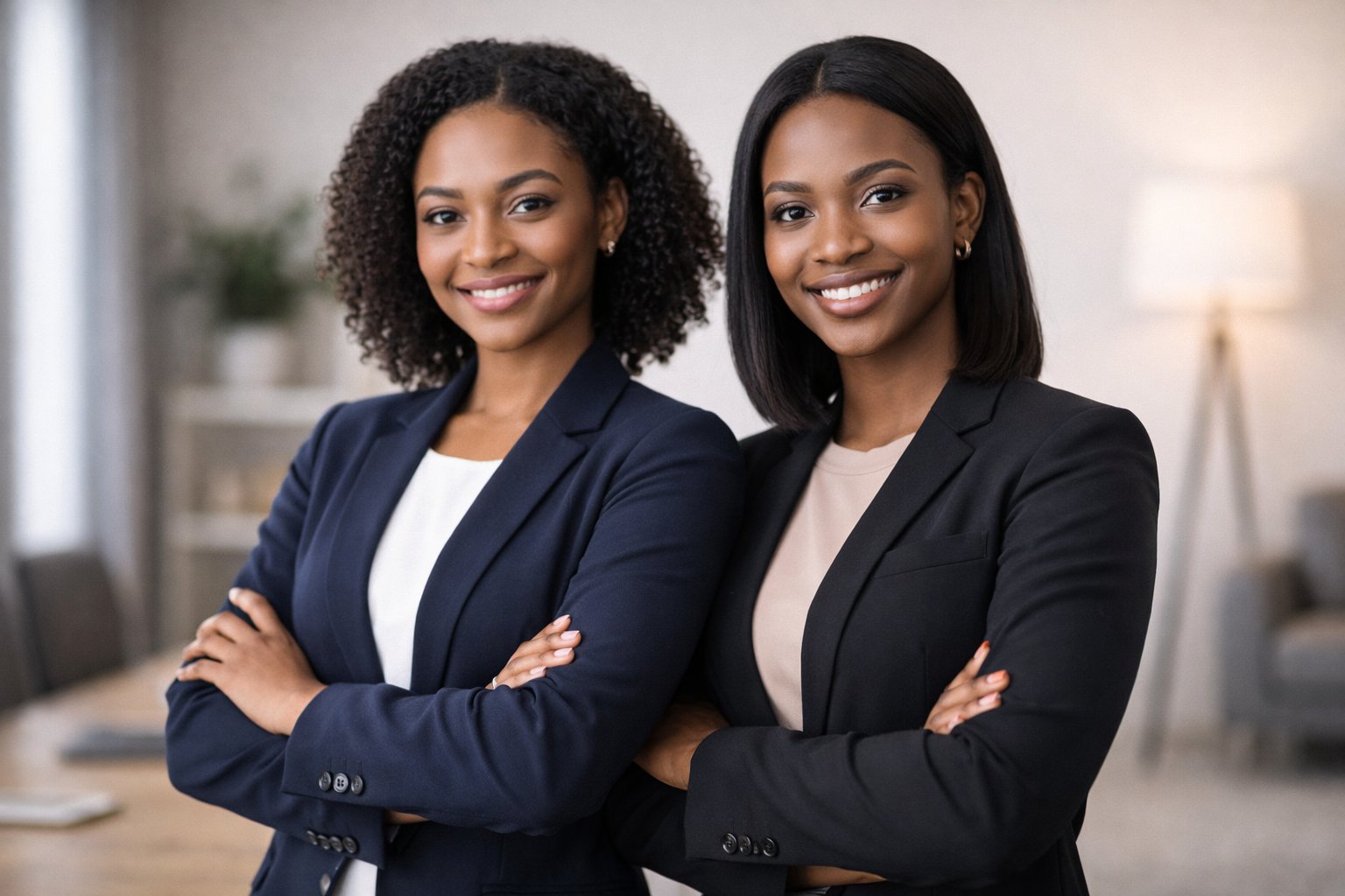 Professionnelles confiantes